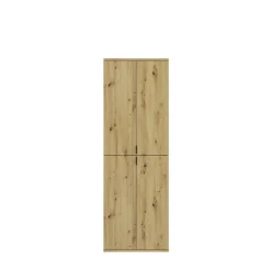 Draaideurkasten-Hioshop ProjektX kledingkast 4 deuren eiken decor