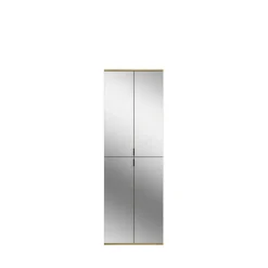 Hioshop ProjektX kledingkast - 6 deuren spiegel