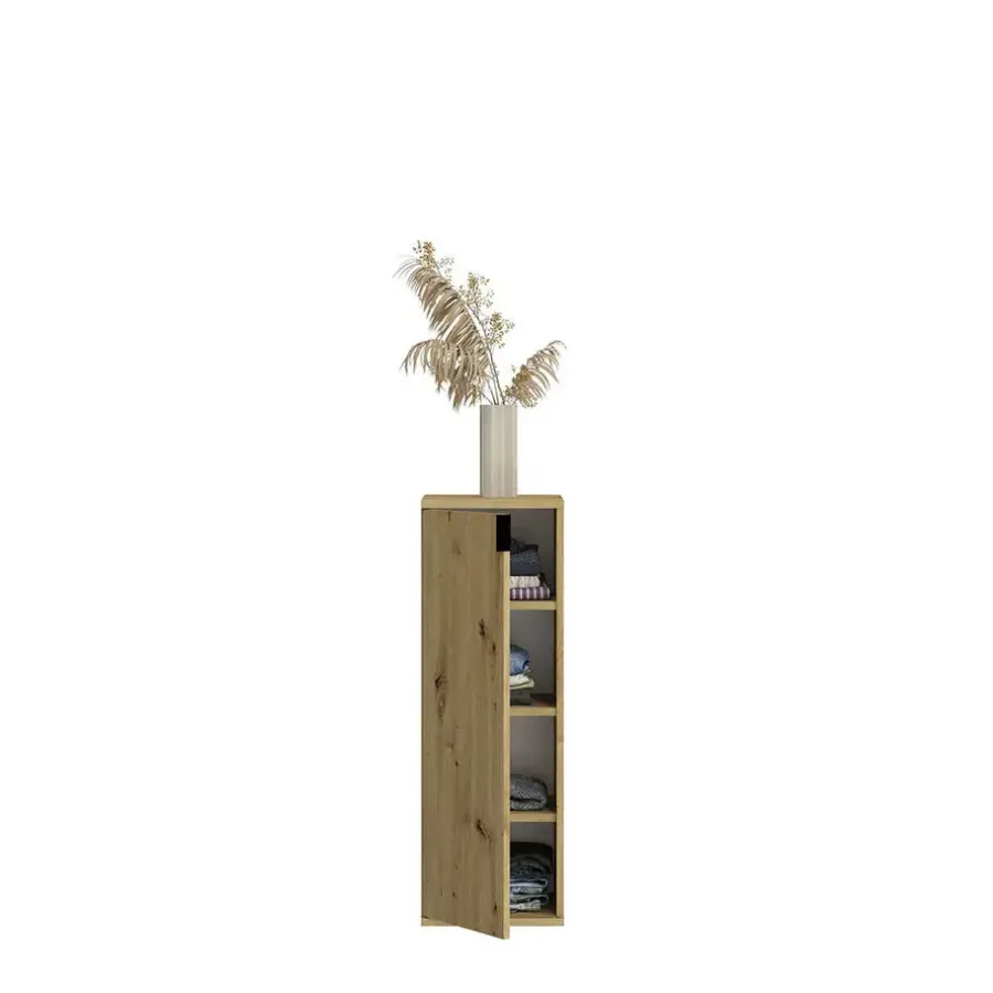Hioshop ProjektX kommode 1 deur eiken decor