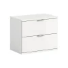 Hioshop ProjektX schoenenkast 2 laden wit hoogglans