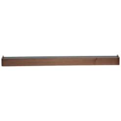Merkloos Hioshop Protopia Dan-Form wandplank met haken 9 haken fineer walnoot