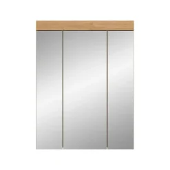 Merkloos Hioshop Scout spiegelkast 3 spiegeldeuren salvie decor- eiken decor