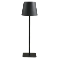 Merkloos Hioshop Senta bureaulamp oplaadbaar zwart