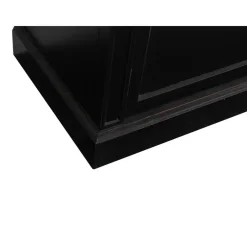 Buffetkasten-Hioshop Servieskast Mozart zwart dressoir met opzet