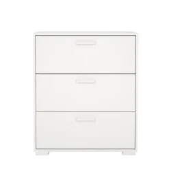 Ladekasten|Ladekasten-Hioshop Sofia ladekast 3 lades wit