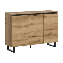 Merkloos Hioshop Tomasa dressoir 3 deuren eiken decor