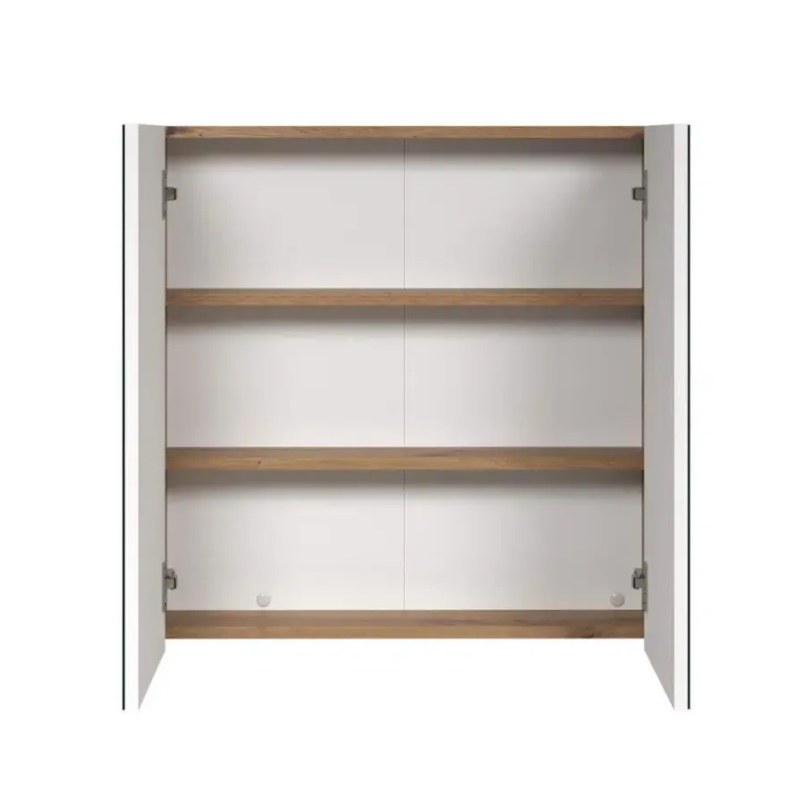 Spiegelkasten-Hioshop Touch spiegelkast eik decor