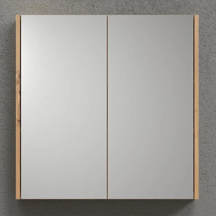 Spiegelkasten-Hioshop Touch spiegelkast eik decor