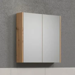 Spiegelkasten-Hioshop Touch spiegelkast eik decor