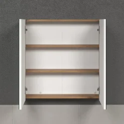 Spiegelkasten-Hioshop Touch spiegelkast eik decor