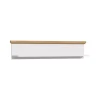 Wandplanken-Hioshop Verona wandplank wit- eik decor
