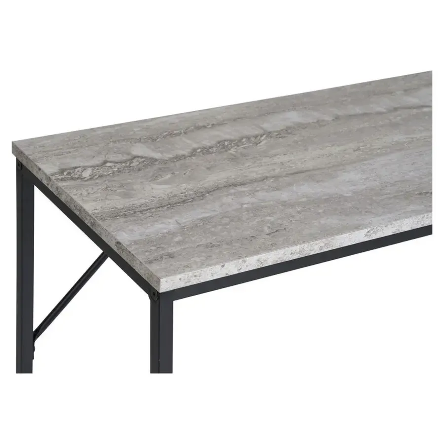 Sidetables-Hioshop Vita sidetable 1 plank travertin decor