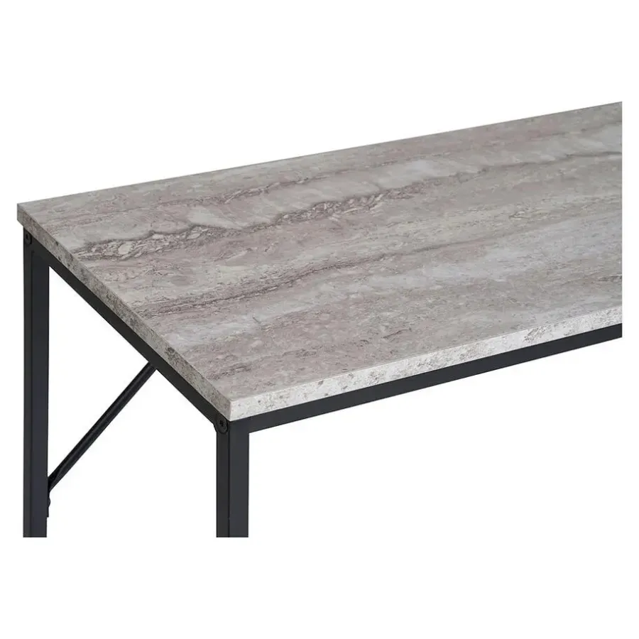 Sidetables-Hioshop Vita sidetable 1 plank travertin decor