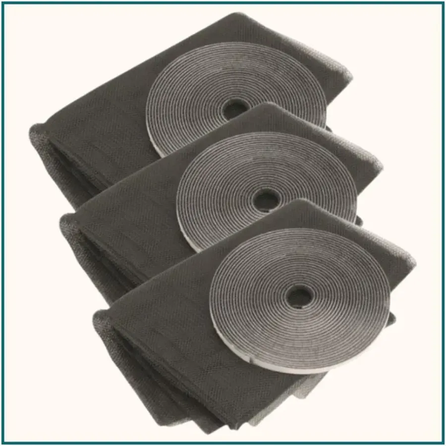 Raam En Deurhorren-HIXA Raamhor 130x150 anti-insect 3 stuks
