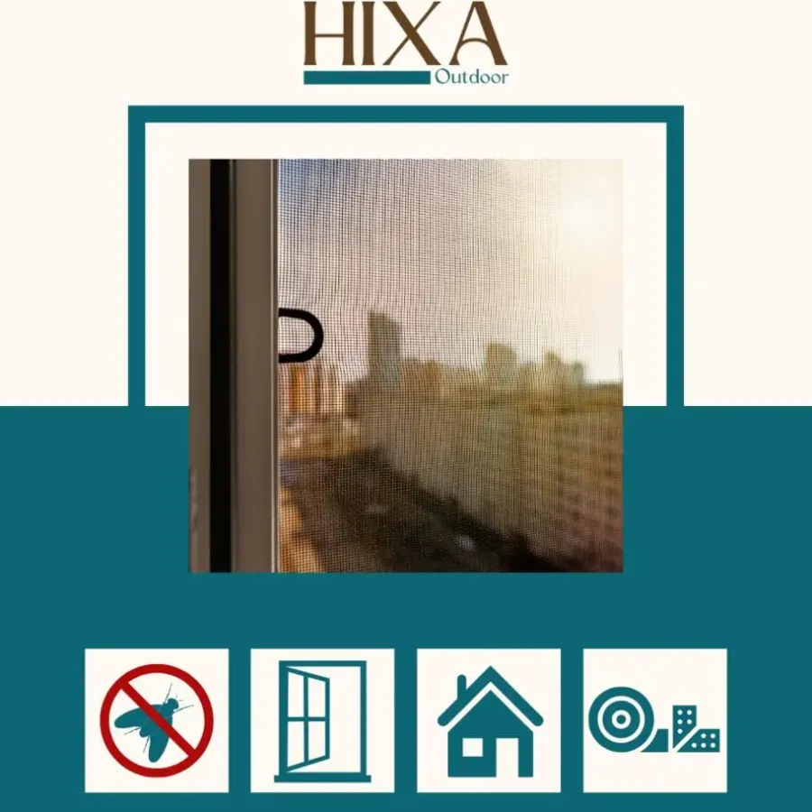 Raam En Deurhorren-HIXA Raamhor 130x150 anti-insect 3 stuks