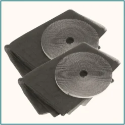 HIXA Raamhor 130x150 anti-insect 2 stuks