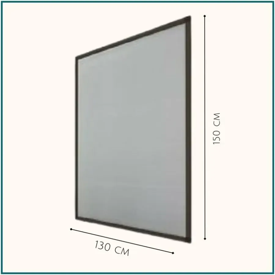 HIXA Raamhor 130x150 anti-insect 2 stuks