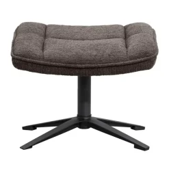 Leen Bakker Hocker Emily - donkerbruin