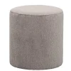 Leen Bakker Hocker Wenen - taupe - 40xØ37 cm