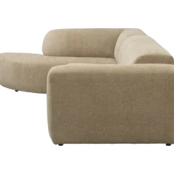 Hoekbanken-Leen Bakker Hoekbank Astoria links - Venro - beige