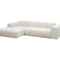Hoekbanken-Leen Bakker Hoekbank Beau links - Raven - beige