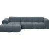 Hoekbanken-Leen Bakker Hoekbank Beau links - Raven - donkerblauw