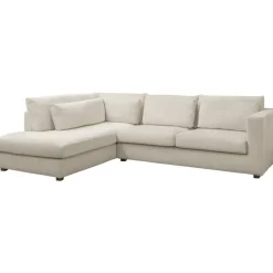 Leen Bakker Hoekbank Chelsea links - Cyclamen - off-white