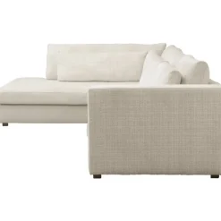 Leen Bakker Hoekbank Chelsea links - Cyclamen - off-white