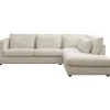 Leen Bakker Hoekbank Chelsea rechts - Cyclamen - off-white