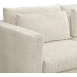 Leen Bakker Hoekbank Chelsea rechts - Cyclamen - off-white