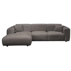 Leen Bakker Hoekbank Claude links - taupe