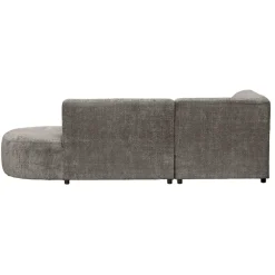 Hoekbanken-Leen Bakker Hoekbank Luna links - stof Cremona - taupe
