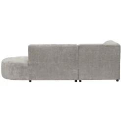 Leen Bakker Hoekbank Luna links - stof Cremona - beige
