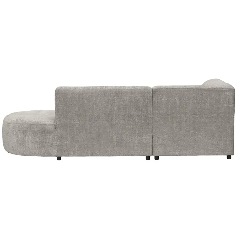 Leen Bakker Hoekbank Luna links - stof Cremona - beige