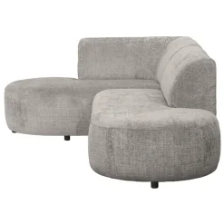 Leen Bakker Hoekbank Luna links - stof Cremona - beige