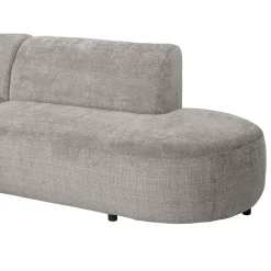 Leen Bakker Hoekbank Luna links - stof Cremona - beige