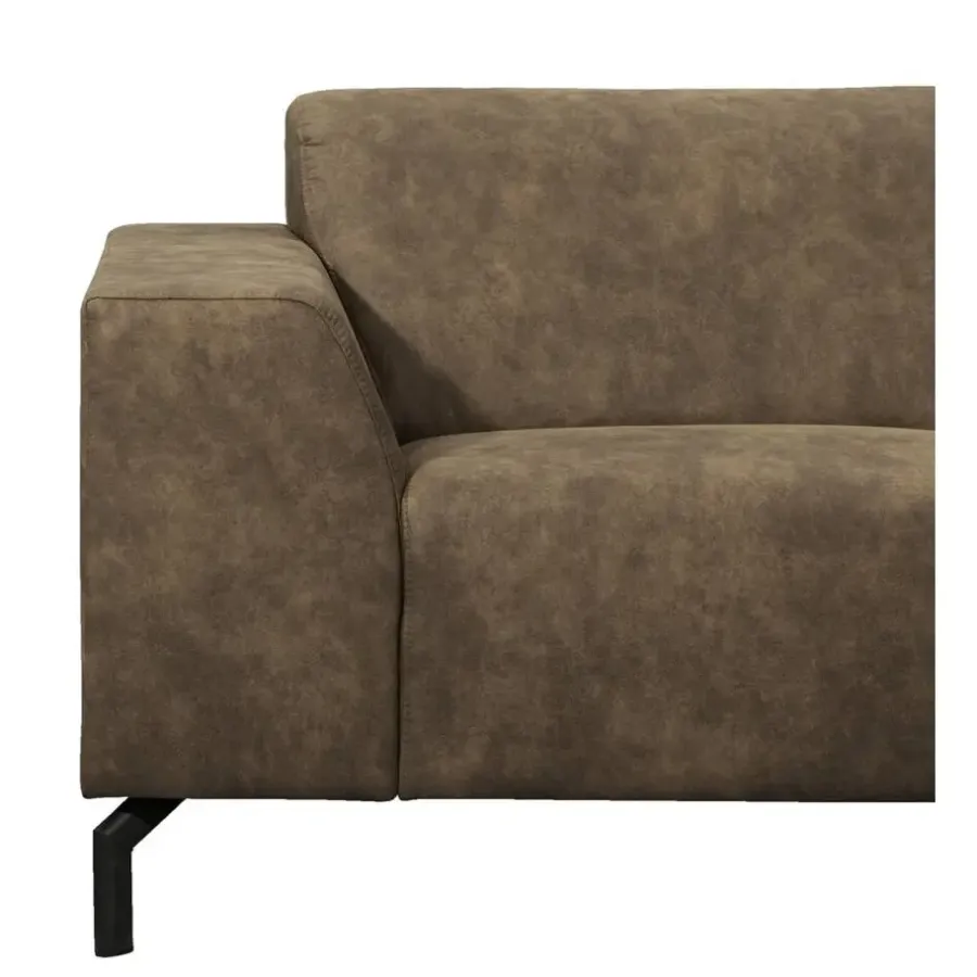 Leen Bakker Hoekbank Noud rechts - taupe