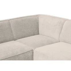 Leen Bakker Hoekbank Romy links - stof Egon - beige