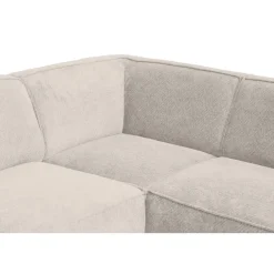 Hoekbanken-Leen Bakker Hoekbank Romy rechts - stof Egon - beige