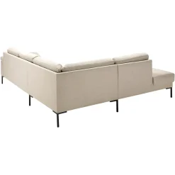 Leen Bakker Hoekbank Tom links - Basel - beige