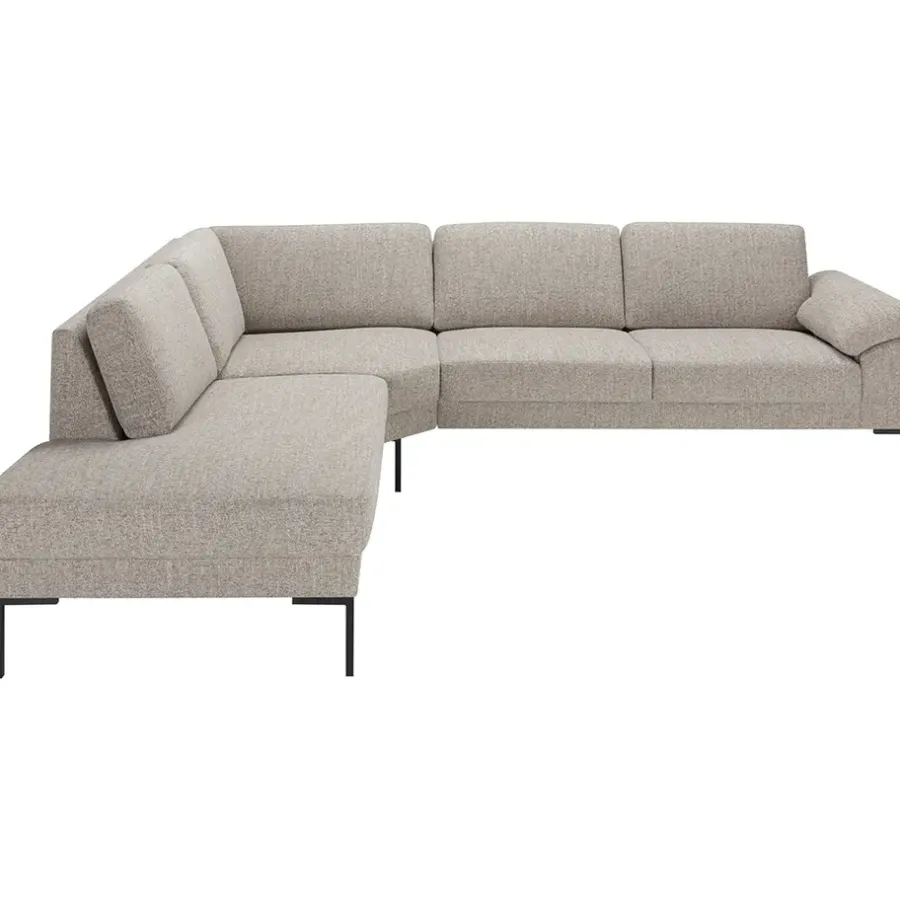 Hoekbanken-Leen Bakker Hoekbank Tom links - Java - beige