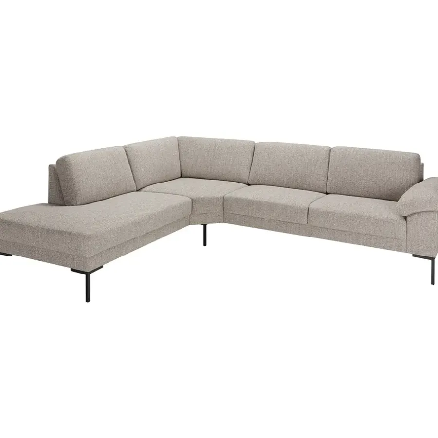 Hoekbanken-Leen Bakker Hoekbank Tom links - Java - beige
