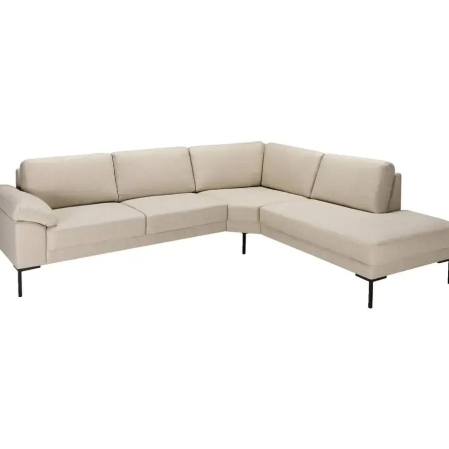 Hoekbanken-Leen Bakker Hoekbank Tom rechts - Basel - beige