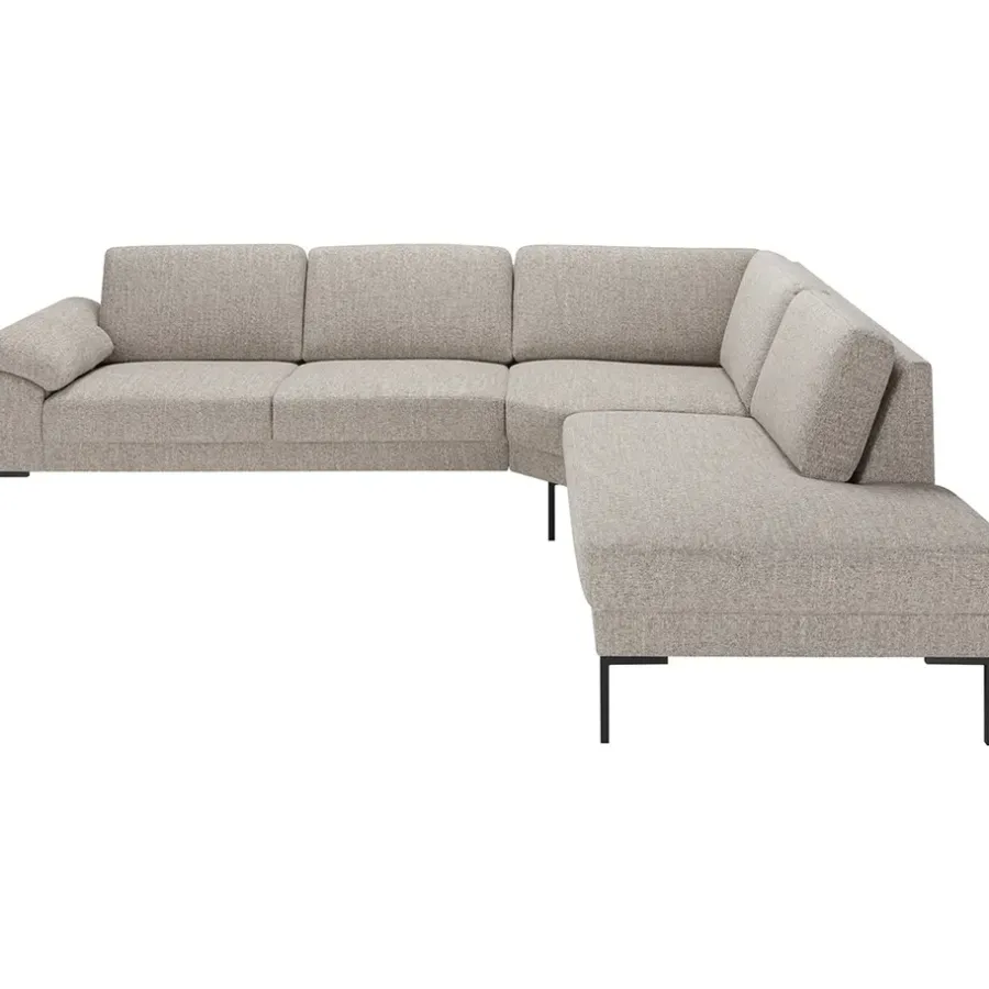 Hoekbanken-Leen Bakker Hoekbank Tom rechts - Java - beige