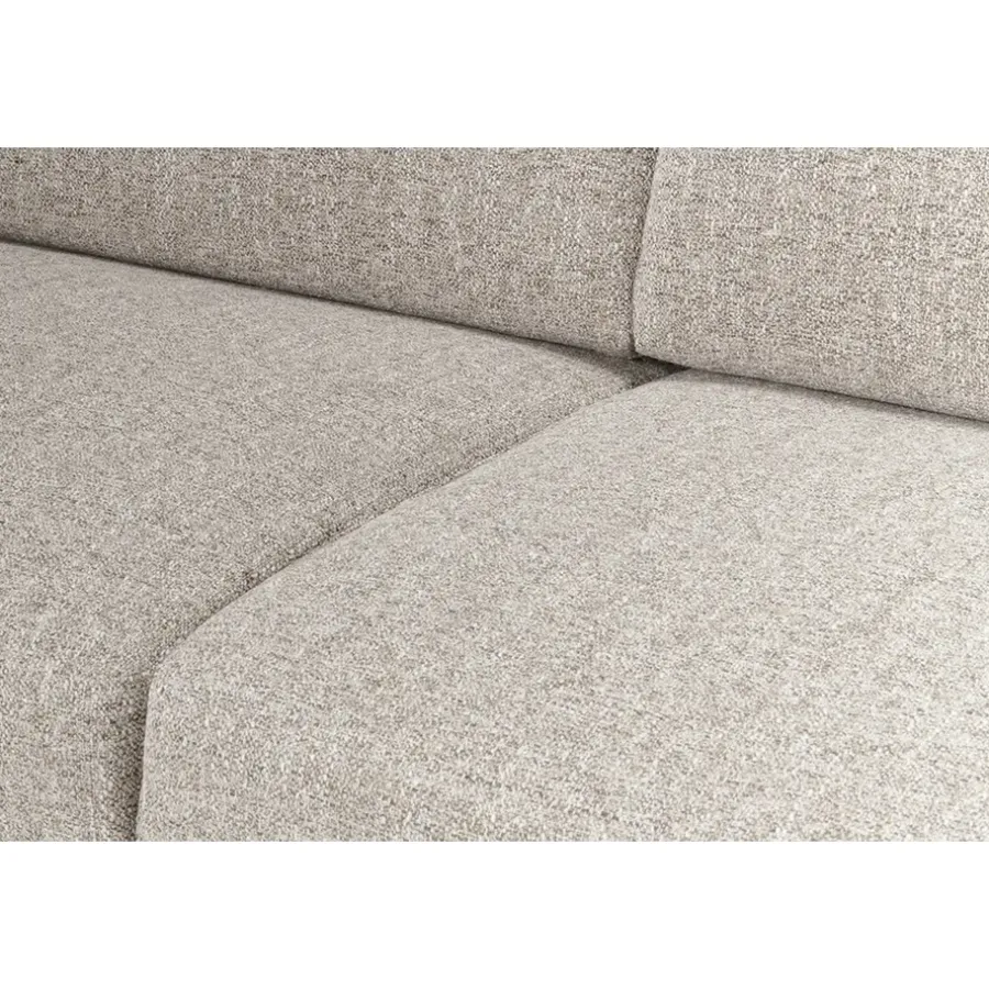 Hoekbanken-Leen Bakker Hoekbank Tom rechts - Java - beige