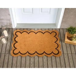 Leen Bakker HOLON - Deurmat - Natuurlijk - 60 x 90 cm - Kokos