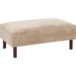 Leen Bakker HOLT - Ottomaan - Beige - Polyester