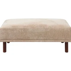 Leen Bakker HOLT - Ottomaan - Beige - Polyester