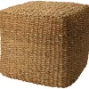 Home & Styling Home & Styiling Poef Nature - vierkant - zeegras - D40 x H40 cm