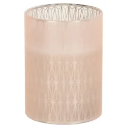 Home & Styling Home and Styling LED kaars - in glas - warm wit - D7,5 x H10 cm